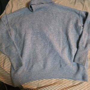 Vince Camuto Light Blue Turtleneck Sweater